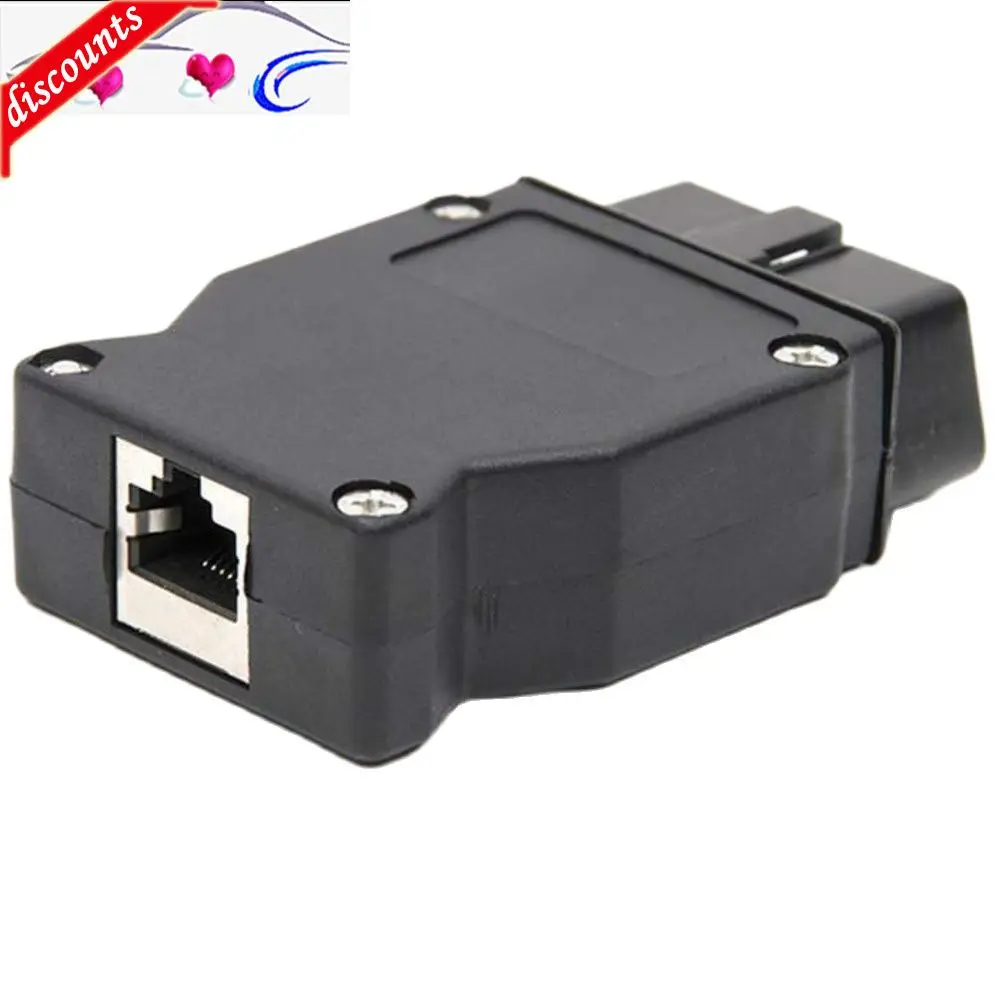 

For BMW ENET Ethernet to OBD2 16Pin Connector Works For BMW ESYS Coding F-Series OBD Diagnostic Plug