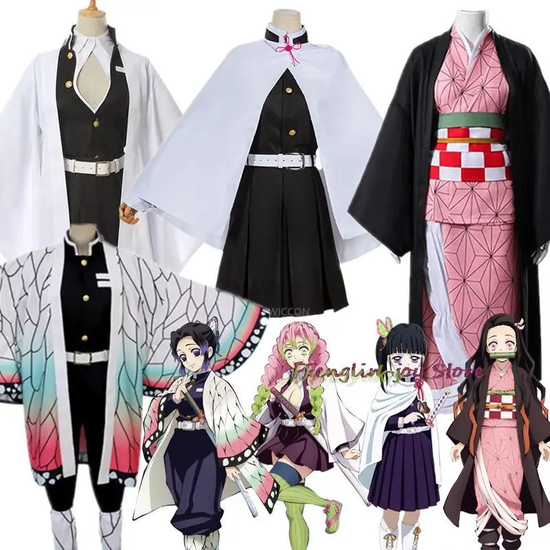 Костюм для косплея Nezuko Shinobu, костюм Kanroji Mitsuri, одежда для Хэллоуина Tsuyuri Kanawo, детский Косплей
Костюм для косплея Nezuko Shinobu, костюм Kanroji Mitsuri, одежда для Хэллоуина Tsuyuri Kanawo, детский Косплей