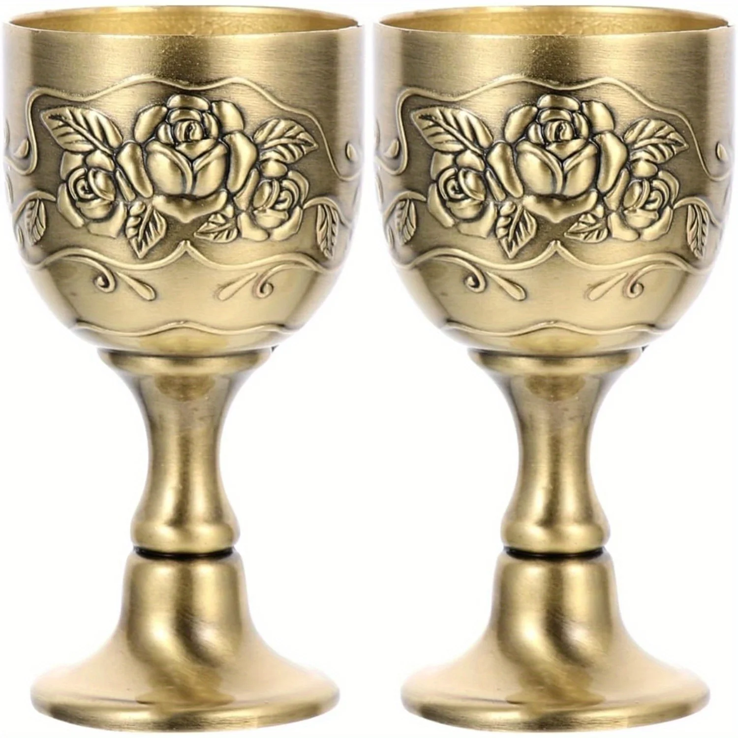 2Pcs Kings Royal Chalice Brass Chalice Cup Vintage Brass Goblet After Goblet Chalice Cup Vintage Brass Metal Glasses Vintage
2Pcs Kings Royal Chalice Brass Chalice Cup Vintage Brass Goblet After Goblet Chalice Cup Vintage Brass Metal Glasses Vintage