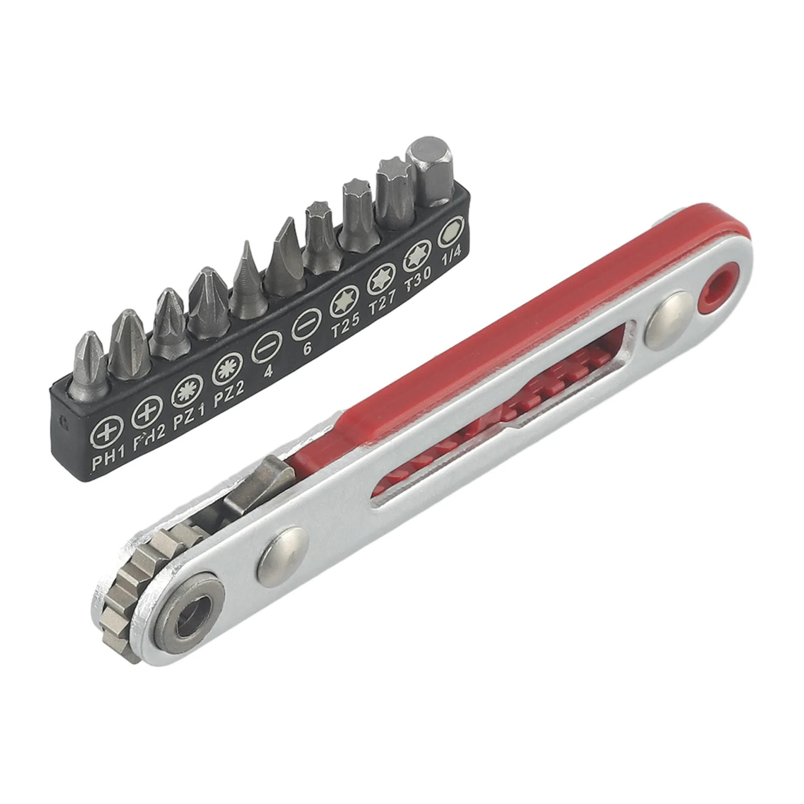 Tool Ratchet Wrench Bit Set Chrome Vanadium Steel Flat Head Mini Screwdriver Bit Screwdriver Handle With Brand New
Tool Ratchet Wrench Bit Set Chrome Vanadium Steel Flat Head Mini Screwdriver Bit Screwdriver Handle With Brand New