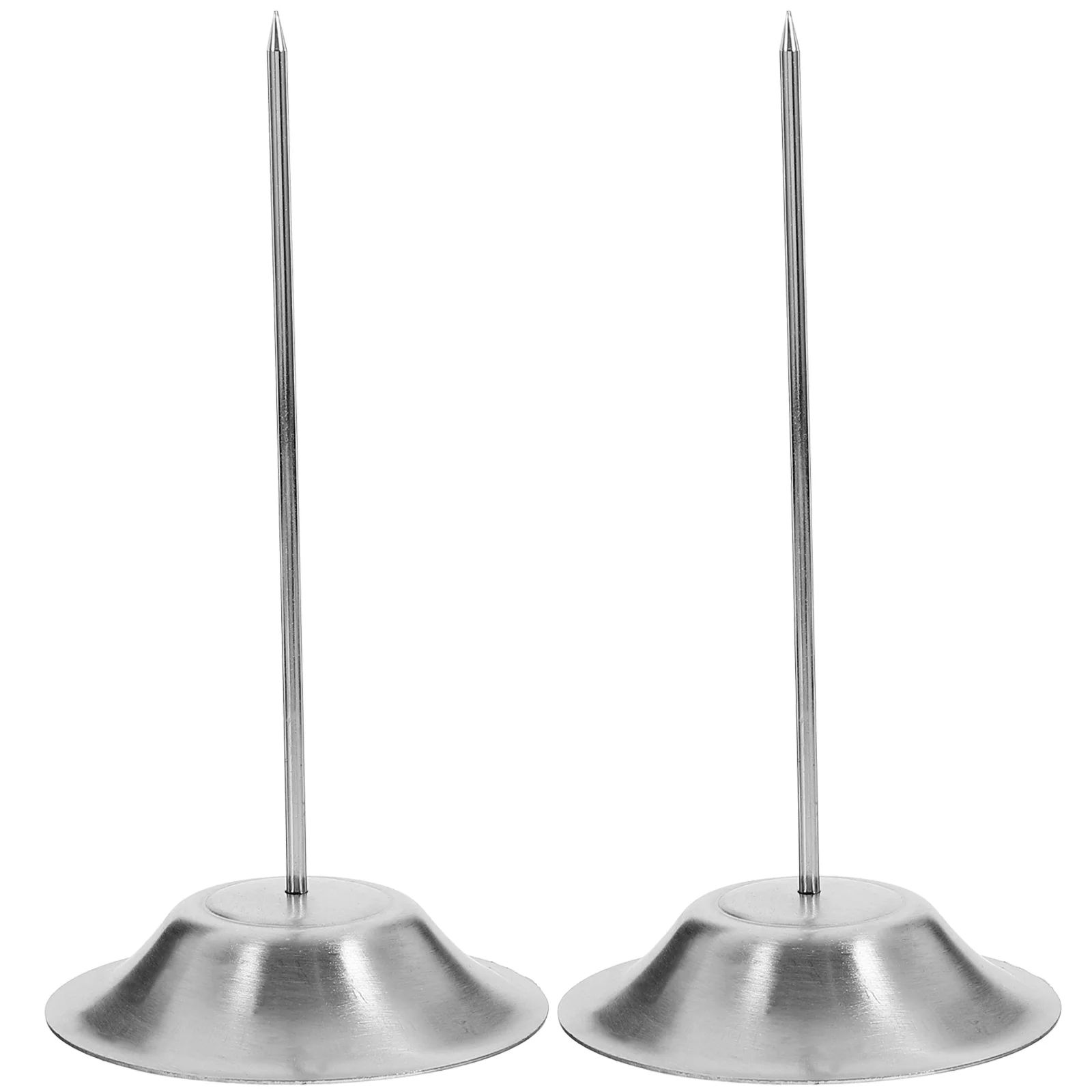2 Pcs Bracket Receipt Holder Spindle Paper Spike M Restaurant Menu Summons Fork Invoice
2 Pcs Bracket Receipt Holder Spindle Paper Spike M Restaurant Menu Summons Fork Invoice