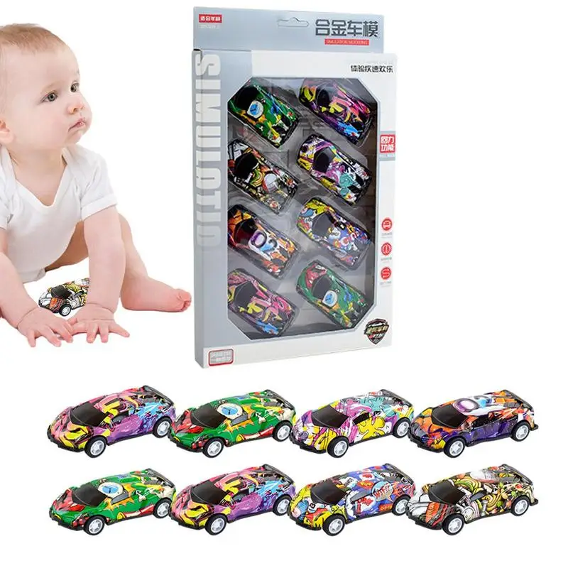 Pull Back Race Cars Alloy Small Toy Cars Durable Kids Toys Impact-Resistant Pull Back Toys for Boys Girls Kids Aged 3+
Pull Back Race Cars Alloy Small Toy Cars Durable Kids Toys Impact-Resistant Pull Back Toys for Boys Girls Kids Aged 3+