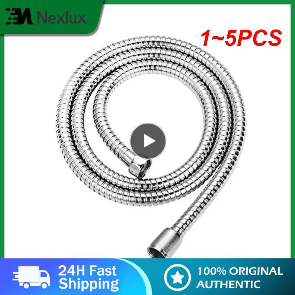 1~5PCS 1m/1.5m/2m Flexible Shower Hose Plumbing Hoses Stainless Steel Chrome Bathroom Accessories Water Head Washers Showerhead
1~5PCS 1m/1.5m/2m Flexible Shower Hose Plumbing Hoses Stainless Steel Chrome Bathroom Accessories Water Head Washers Showerhead