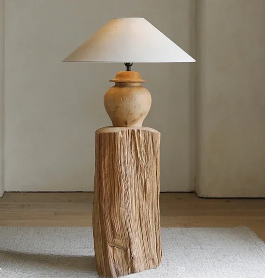 Weathering Wood Carved House Demolition Wood Floor Lamp Solid Wood Decorative Table Lamp Quiet Wind B & B
Weathering Wood Carved House Demolition Wood Floor Lamp Solid Wood Decorative Table Lamp Quiet Wind B & B