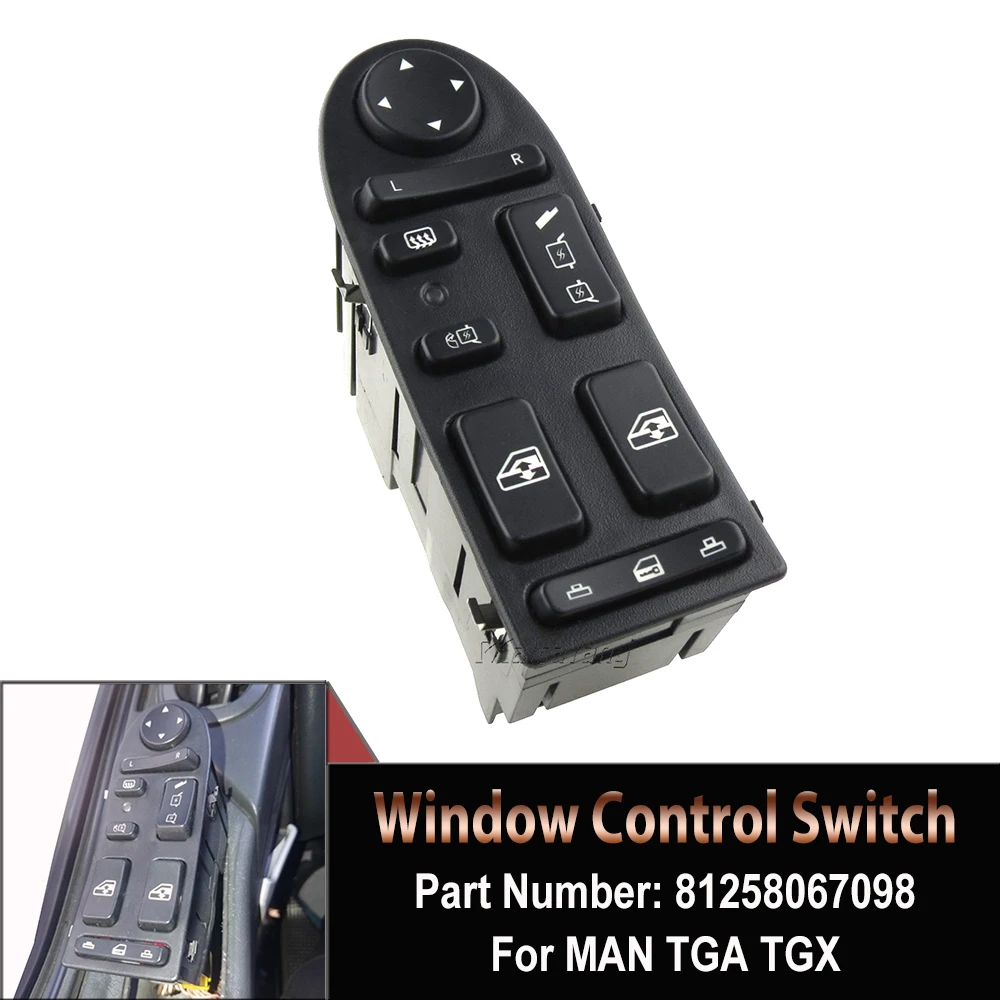 Переключатель Стеклоподъемника для MAN TGA TGX 81258067045 81258067098 812 580 670 901-104-002 901104002
Переключатель Стеклоподъемника для MAN TGA TGX 81258067045 81258067098 812 580 670 901-104-002 901104002