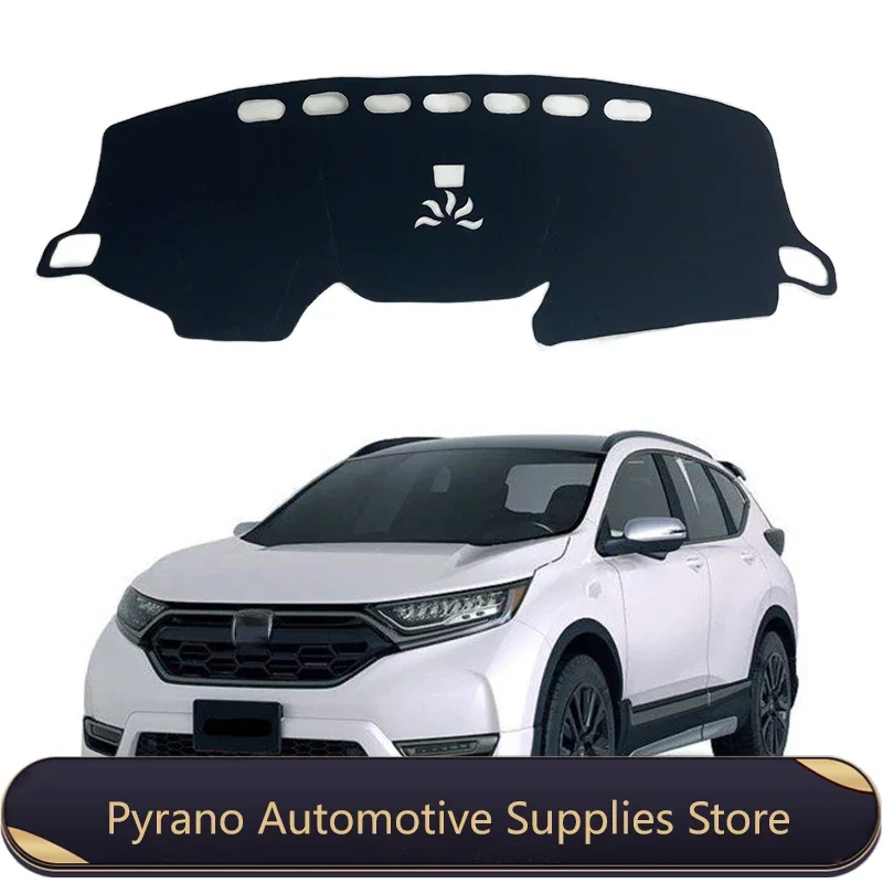 

Dash Board Mat Sun Protector Pad for Honda CRV 2017-2021 2019 2020 Panel Mat Carpets Black Inner Car Dashboard Left Hand Drive