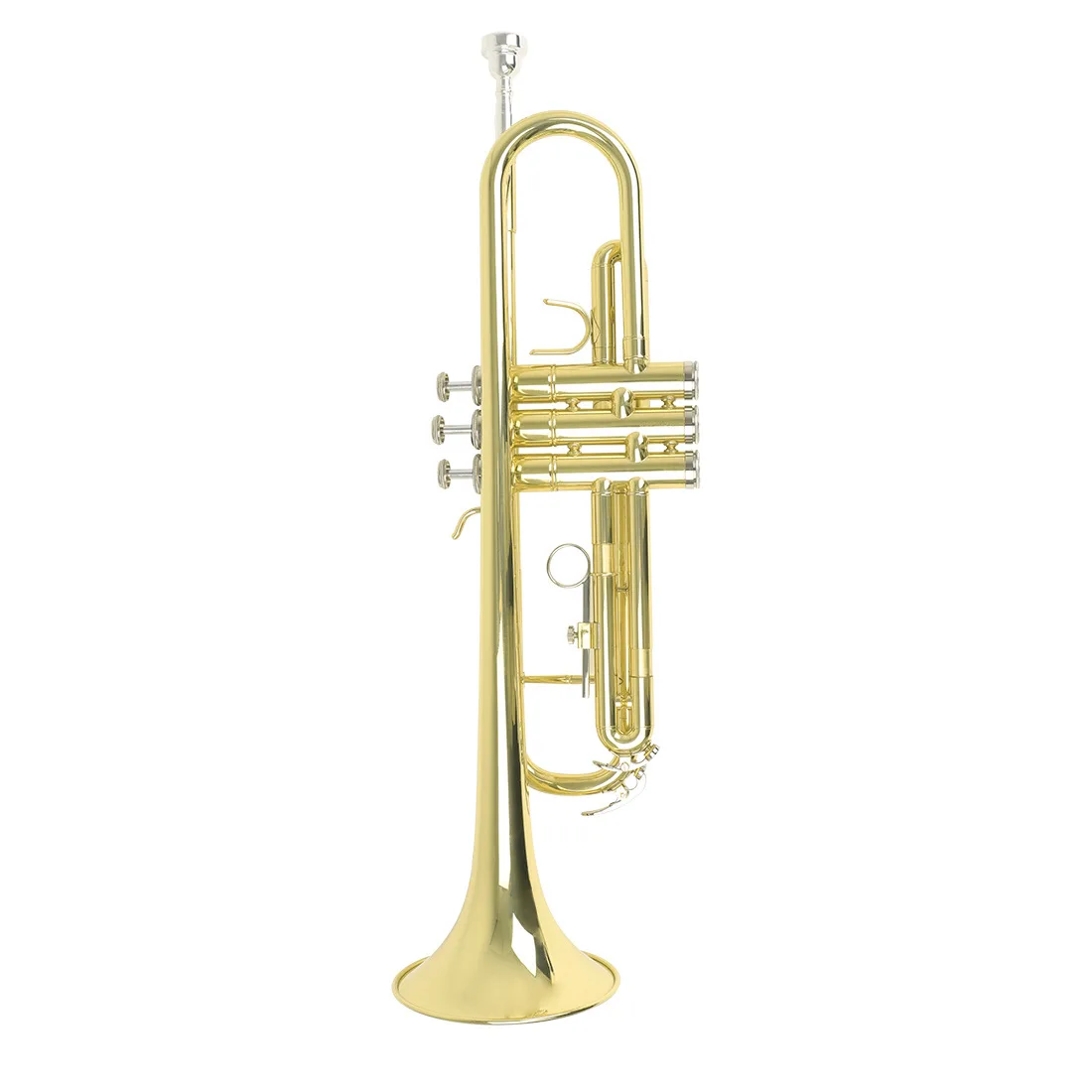 China factory popular hot sale imported brass gold B flat trumpet professional for beginner
China factory popular hot sale imported brass gold B flat trumpet professional for beginner