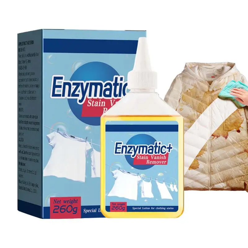 Laundry Detergent Enzyme Cleaner Cleans Stubborn Dirt, Stains Yellow Mold Spots Sweat Stains Multi-purpose Clothing Cleaner
Laundry Detergent Enzyme Cleaner Cleans Stubborn Dirt, Stains Yellow Mold Spots Sweat Stains Multi-purpose Clothing Cleaner