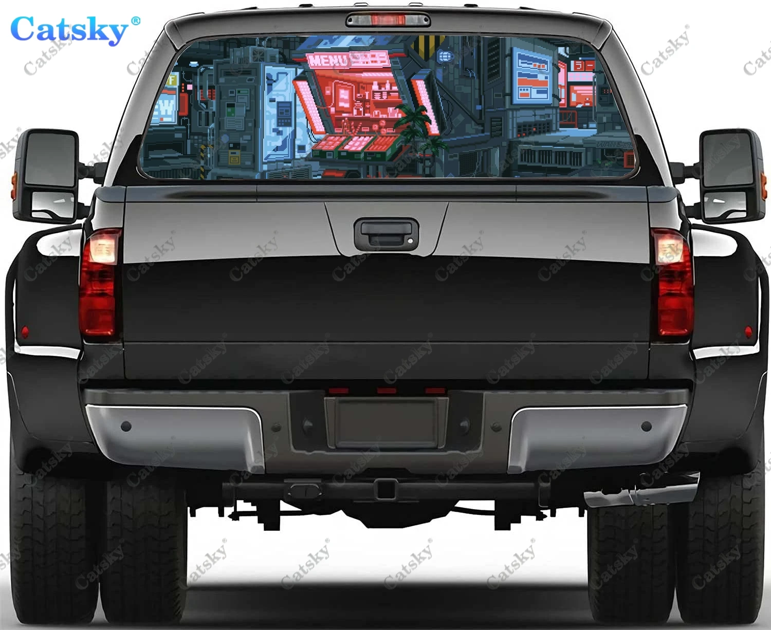 Pixel Art Decals Rear Window Automotive Decals and Graphics Rear Window Decals for Trucks, Car Window Decal Sticker Vinyl
Pixel Art Decals Rear Window Automotive Decals and Graphics Rear Window Decals for Trucks, Car Window Decal Sticker Vinyl