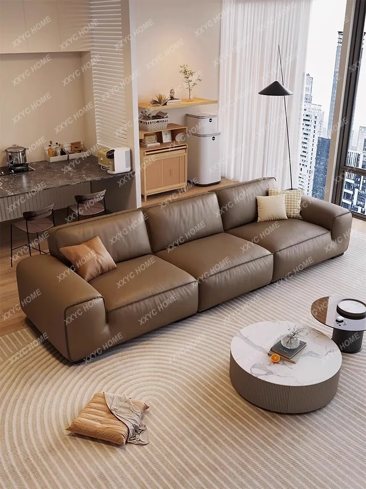 Big Black Cow Sofa High-Grade First Layer Cowhide Multi-Person Large and Small Apartment Type Living Room Leather Sofa
Big Black Cow Sofa High-Grade First Layer Cowhide Multi-Person Large and Small Apartment Type Living Room Leather Sofa