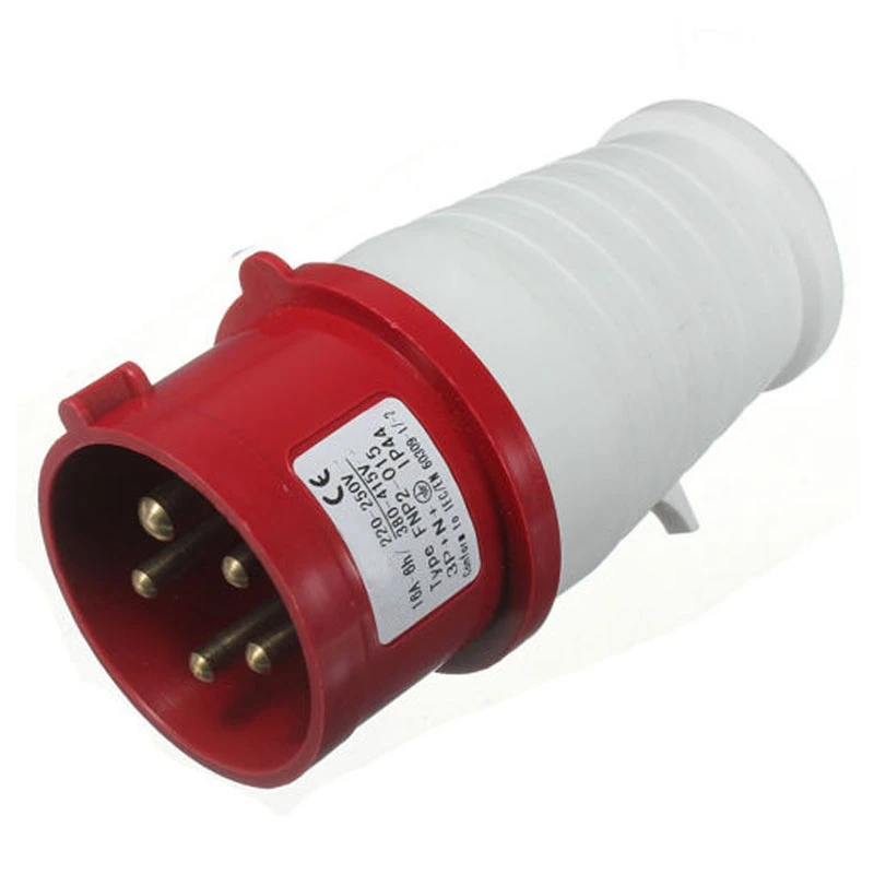 5X 16 А 5-контактный разъем и гнездо погодозащищенный IP44 3-фазный 380-415 В 3 P + N + заземление 16 А
5X 16 А 5-контактный разъем и гнездо погодозащищенный IP44 3-фазный 380-415 В 3 P + N + заземление 16 А
