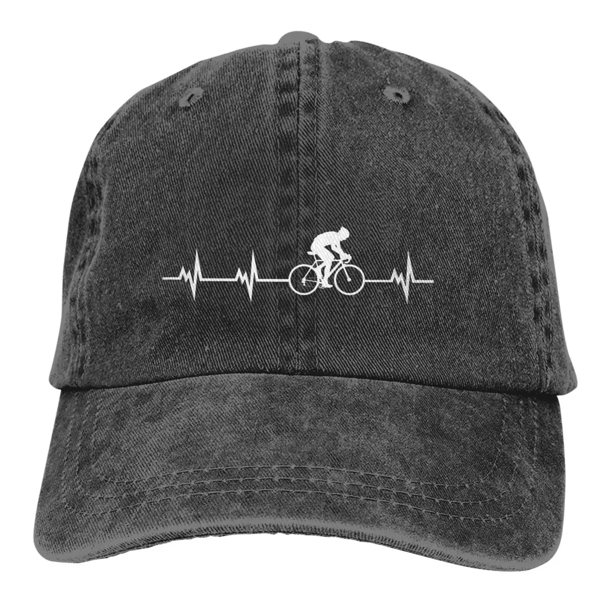 Washed Men's Baseball Cap Heartbeat Trucker Snapback Caps Dad Hat Cycling Cycle Sport Movement Golf Hats
Washed Men's Baseball Cap Heartbeat Trucker Snapback Caps Dad Hat Cycling Cycle Sport Movement Golf Hats