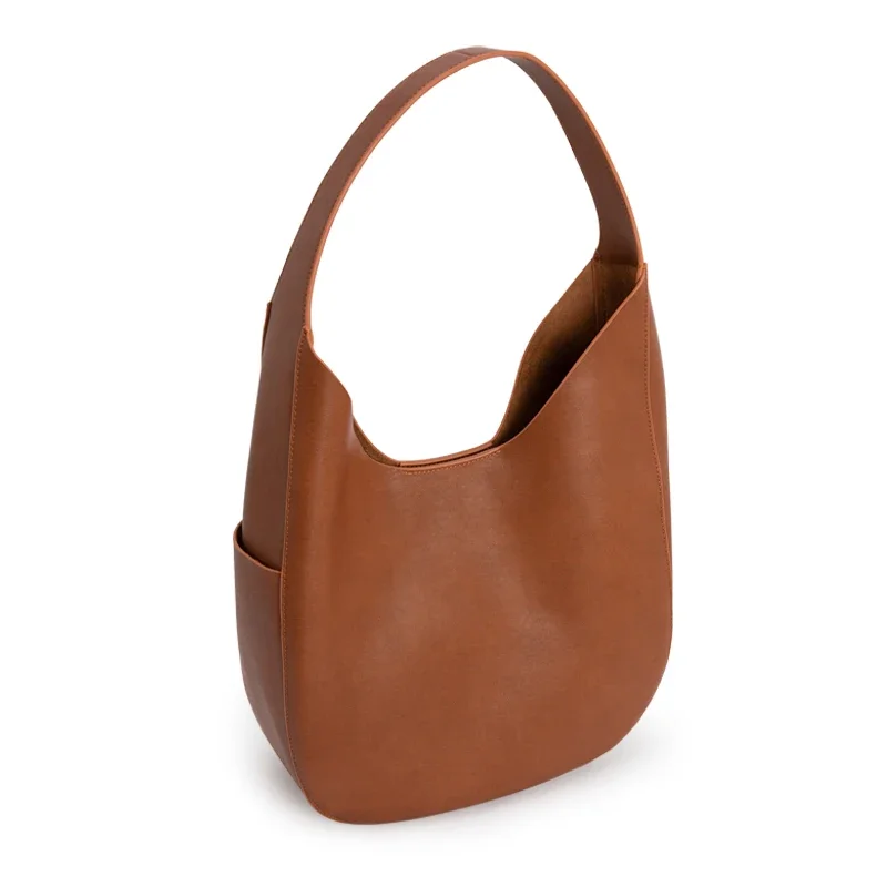 

Underarm Soft Leather Bolsas Mujer Vintage Shoulder Bag Female Bucket Bags for Women New Textured Bolsos Commuter Handbags