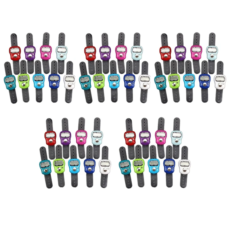 5X LCD Electronic Finger Hand Ring Knitting Row Tally Counter Pedometer Digital Hand Tally Counter Random Color
5X LCD Electronic Finger Hand Ring Knitting Row Tally Counter Pedometer Digital Hand Tally Counter Random Color