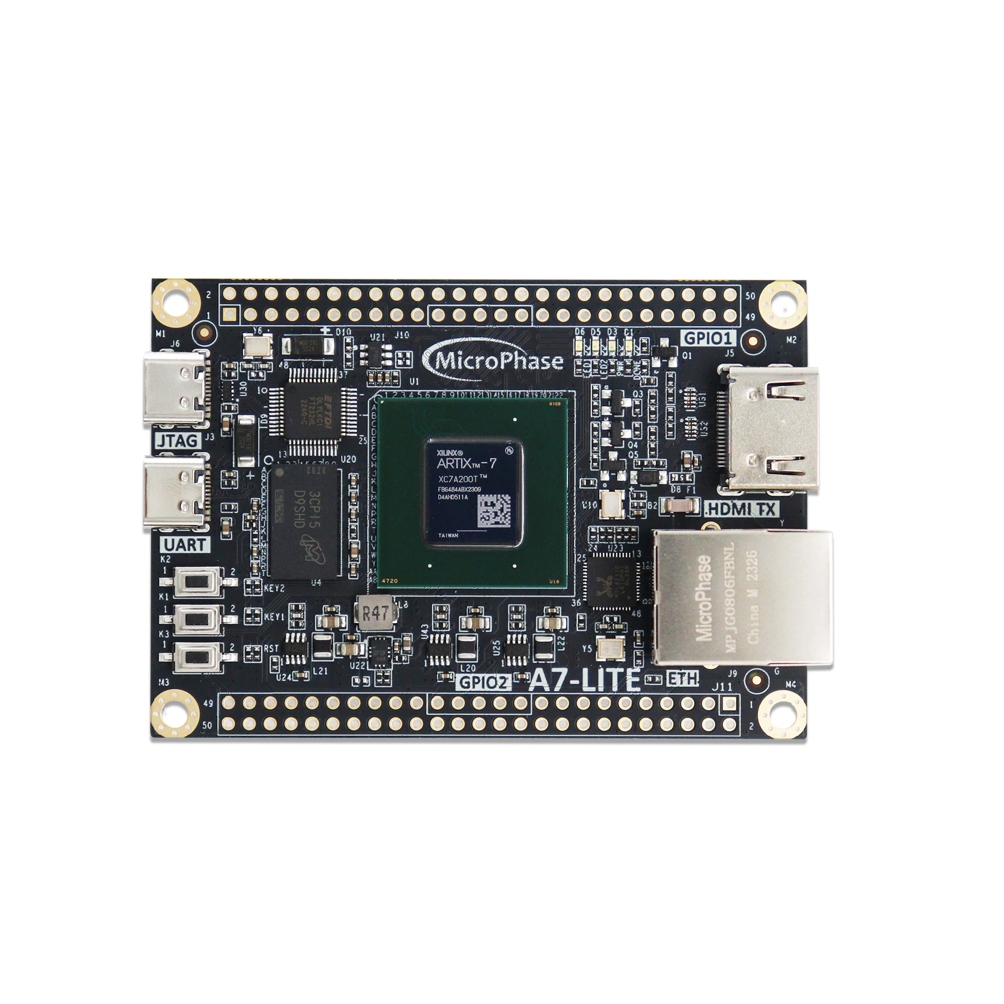 

MicroPhase A7-Lite Xilinx Artix-7 FPGA XC7A35T XC7A100T AC7A200T FPGA Development Board Kit Core Borad
