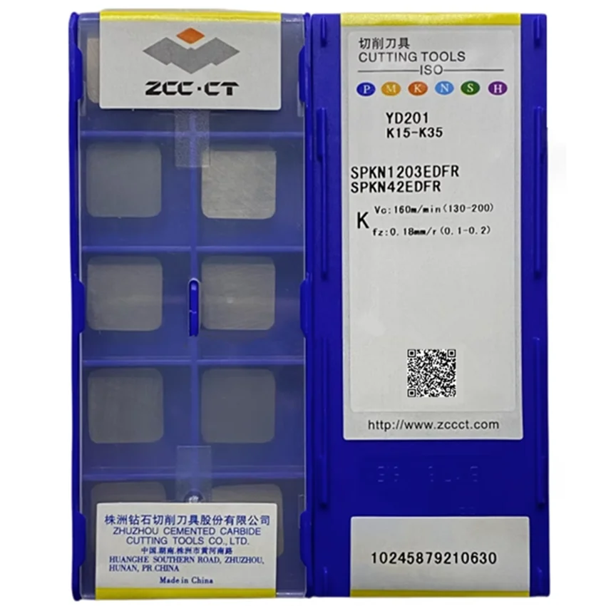 ZCC.CT SPKN1203EDFR YD101/SPKN1203EDFR YD201/SPKN1203EDFR YBG102/SPKN1203EDFL YBG102 SPKN1203 CNC CARBIDE INSERTS 10PCS/BOX
ZCC.CT SPKN1203EDFR YD101/SPKN1203EDFR YD201/SPKN1203EDFR YBG102/SPKN1203EDFL YBG102 SPKN1203 CNC CARBIDE INSERTS 10PCS/BOX
