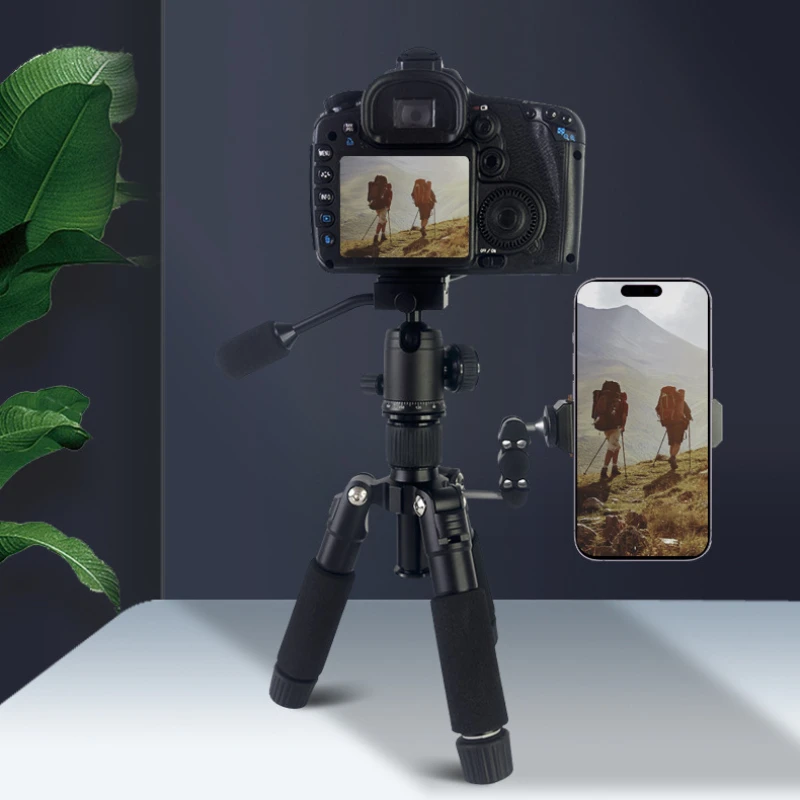 Mini Desktop Tripod For Dslr Camera Portable Phone Live Streaming Stand Photography And Videography Strengthening Phone Gimbal
Mini Desktop Tripod For Dslr Camera Portable Phone Live Streaming Stand Photography And Videography Strengthening Phone Gimbal