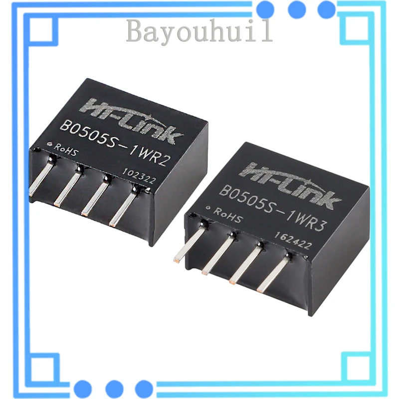 10PCS Original Authentic HLK-B0505S-1WR3 DC-DC Isolated Unregulated Power Supply Module 5V SIP Package
10PCS Original Authentic HLK-B0505S-1WR3 DC-DC Isolated Unregulated Power Supply Module 5V SIP Package