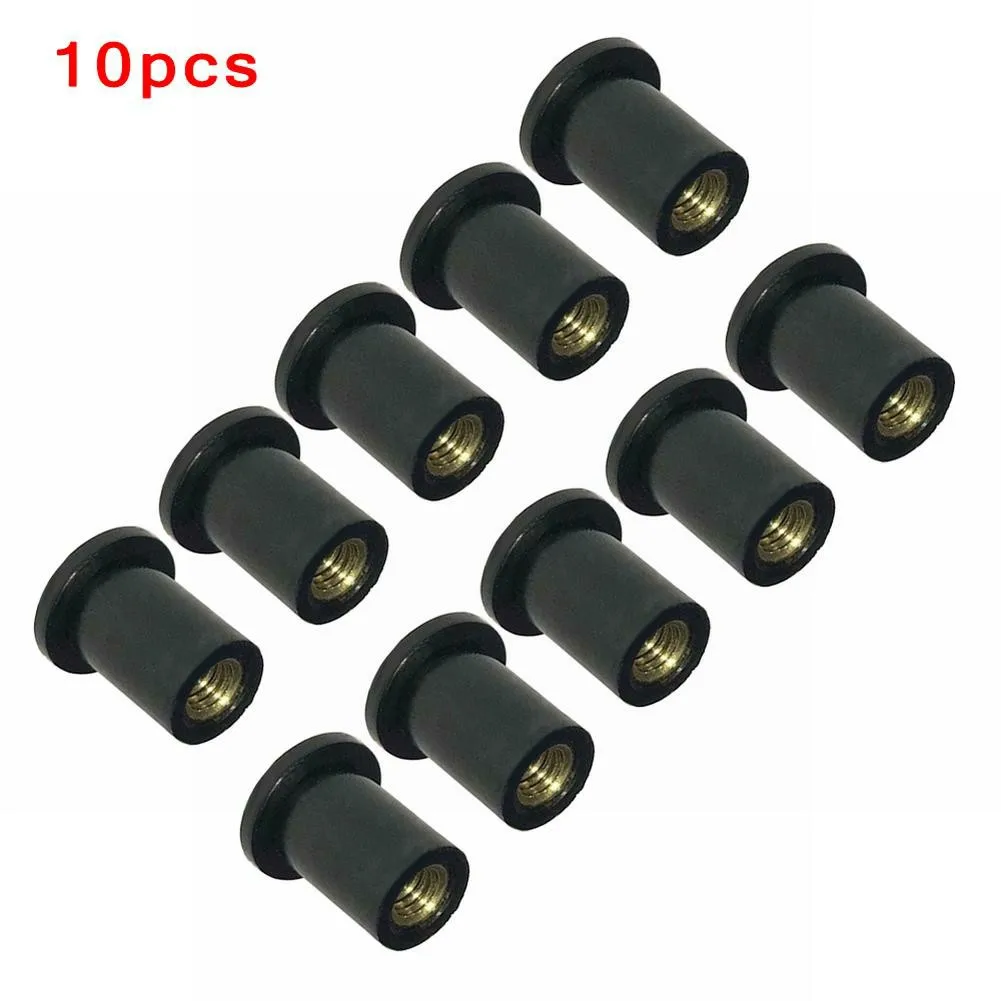 10pcs M5 Motorcycle Windshield Bolts Rubber Nut Vibration Damper Panel Mounting 5mm For Bodywork Motorcycle Accessories
10pcs M5 Motorcycle Windshield Bolts Rubber Nut Vibration Damper Panel Mounting 5mm For Bodywork Motorcycle Accessories