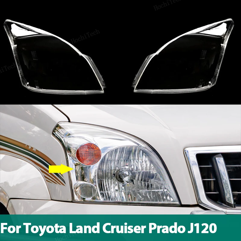 Car Headlight Cover Lampshade Waterproof Bright Shell Cover Lamp Clear Lens Cover for Toyota Land Cruiser Prado J120 2003~2009
Car Headlight Cover Lampshade Waterproof Bright Shell Cover Lamp Clear Lens Cover for Toyota Land Cruiser Prado J120 2003~2009