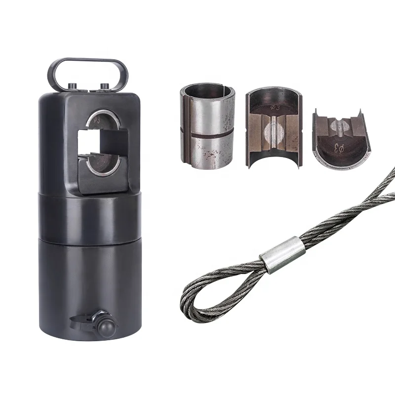 Hydraulic Steel Wire Rope Pressing Machine Crimping Tool Wire rope clamping receiving compactor
Hydraulic Steel Wire Rope Pressing Machine Crimping Tool Wire rope clamping receiving compactor