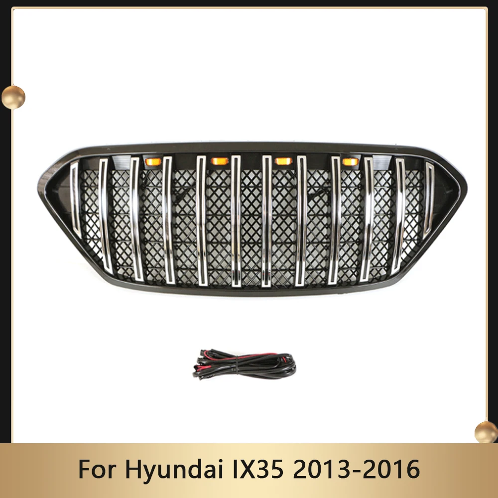 Car Front Bumper Grill Grille For Hyundai IX35 2013-2016 Upper Radiator Grille Upgrade High Quality Grid Auto Accessories
Car Front Bumper Grill Grille For Hyundai IX35 2013-2016 Upper Radiator Grille Upgrade High Quality Grid Auto Accessories