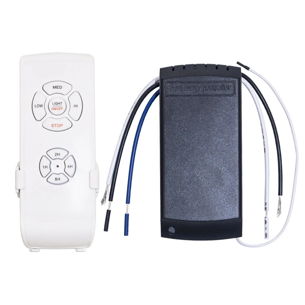 Easy to Install Timing and Speed Remote Control Kit for Ceiling Fan Light Long Service Life Streamlined Design
Easy to Install Timing and Speed Remote Control Kit for Ceiling Fan Light Long Service Life Streamlined Design