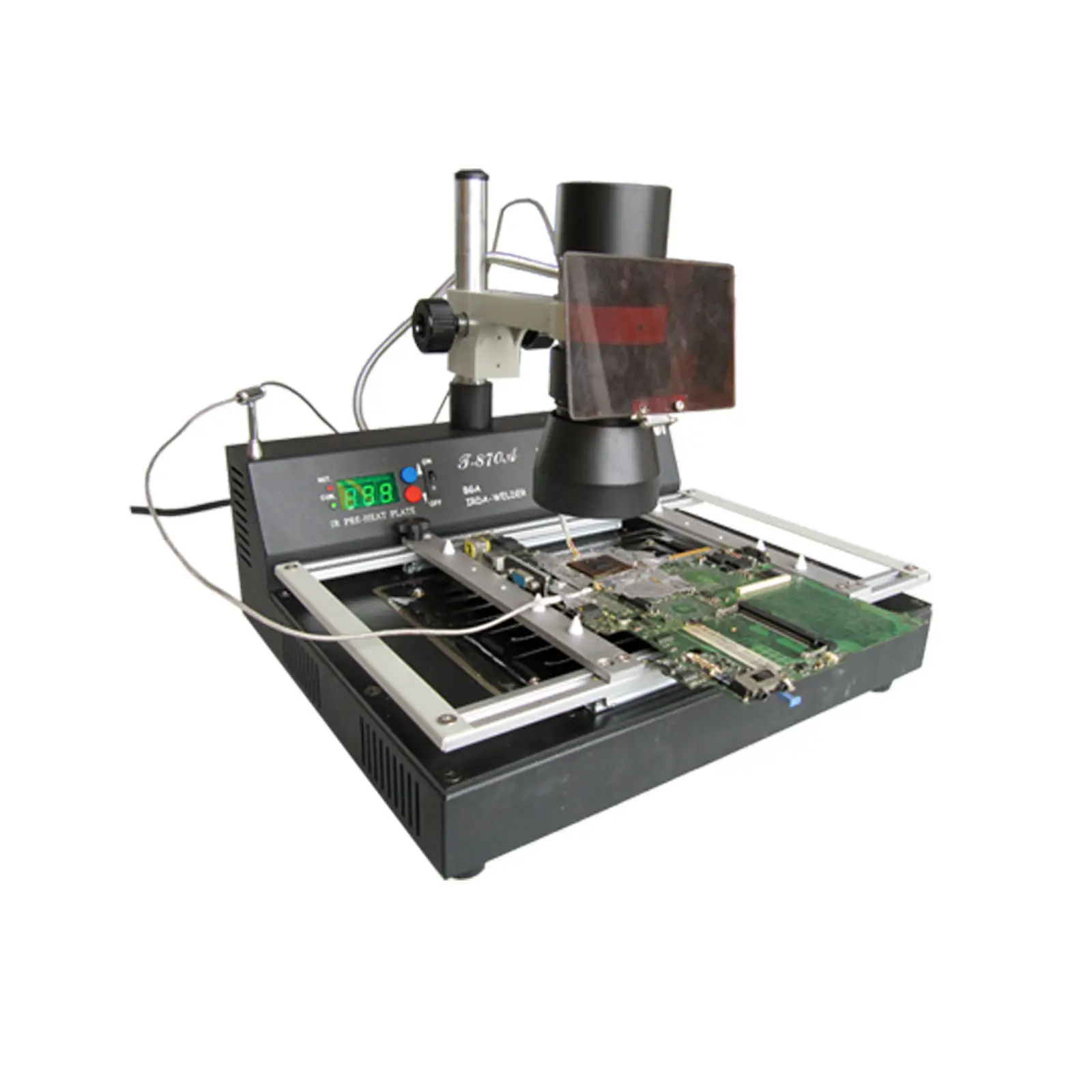 PUHUI T-870A BGA IRDA Welder T870A Infrared Soldering Reflow Oven T 870A IR Rework Station SMT SMD 1000W
PUHUI T-870A BGA IRDA Welder T870A Infrared Soldering Reflow Oven T 870A IR Rework Station SMT SMD 1000W