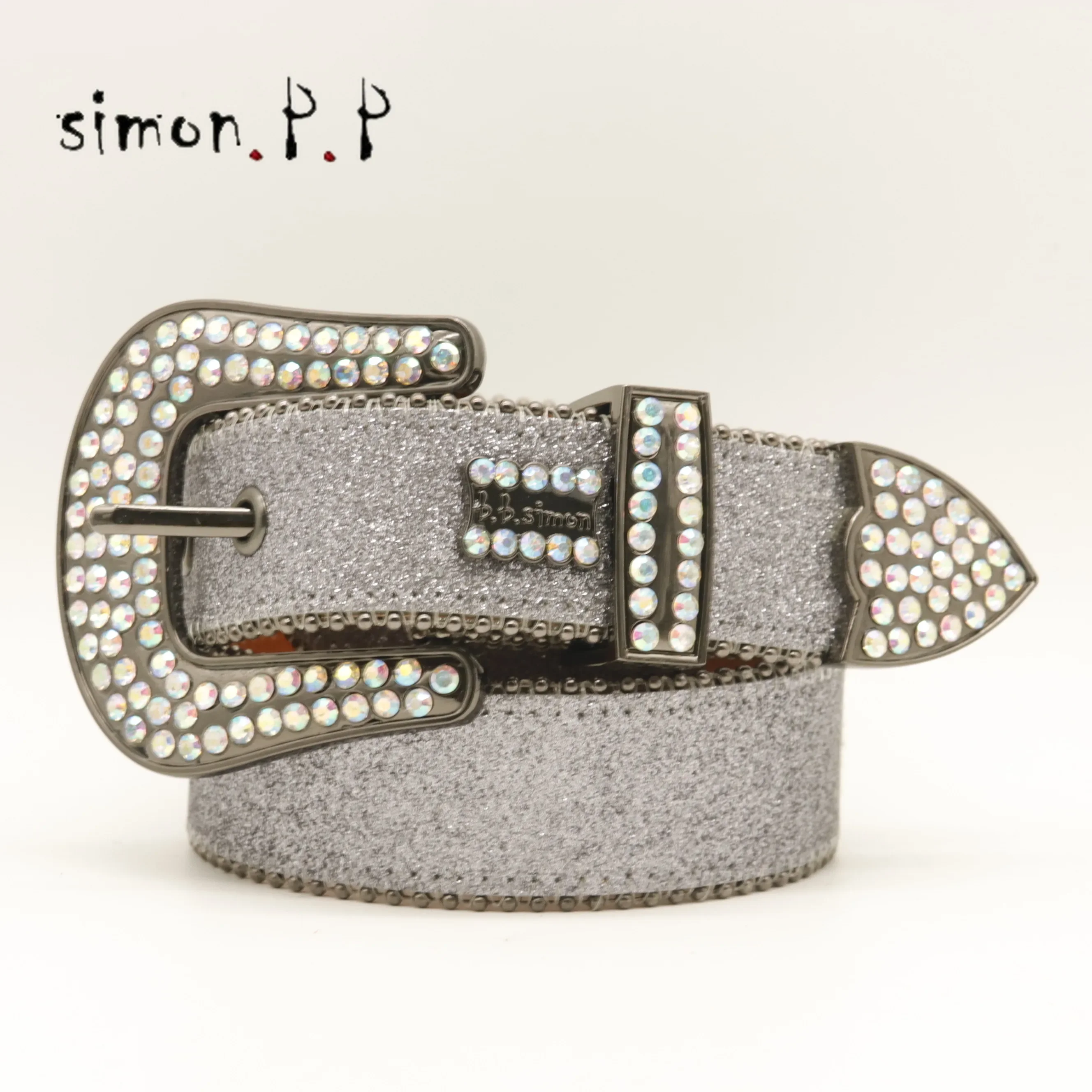 

Western Rhinestone Belt Skull Belt Ceinture Femme designer mens belt Crystal Studded Luxury Pin Buckle Cinto De Strass Jean