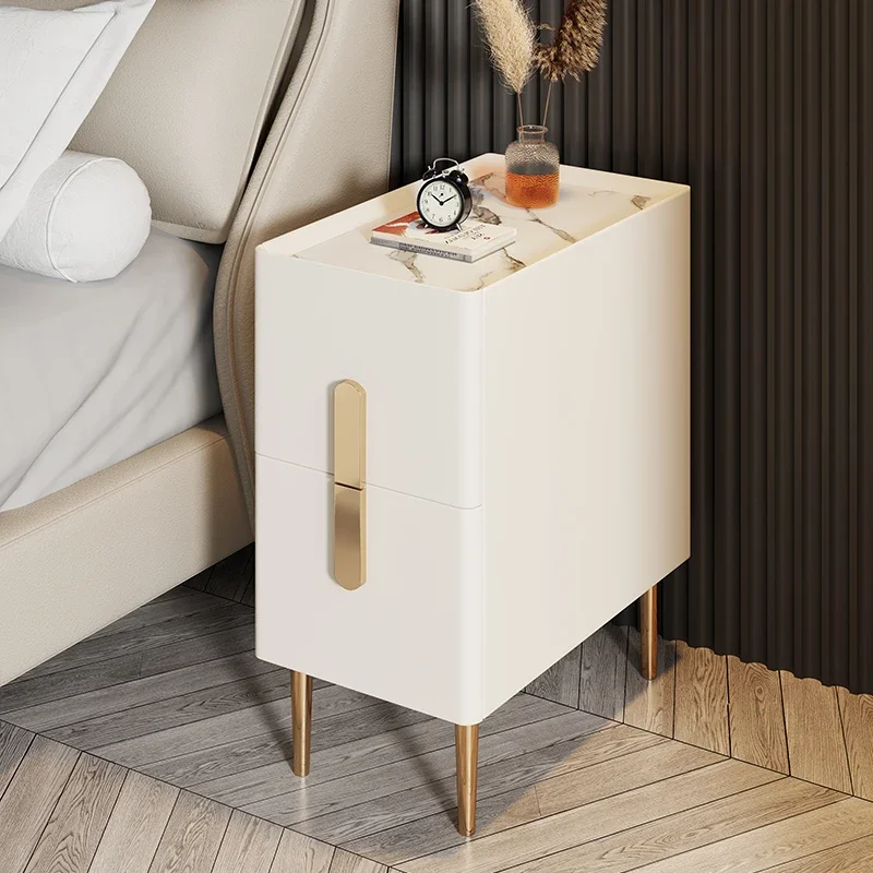 Bedside cabinet is simple,Bedside cabinet is ultra narrow and extremely narrow in the bedroom, with a rock board storage cabinet
Bedside cabinet is simple,Bedside cabinet is ultra narrow and extremely narrow in the bedroom, with a rock board storage cabinet