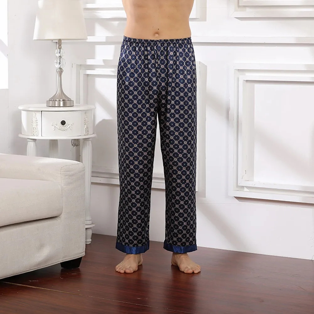 Men Silk Satin Pajamas Yoga Pants Holiday Pajamas Casual Pants Home Pants Skin Friendly Soft Trousers Men Clothes Sleep Bottoms
Men Silk Satin Pajamas Yoga Pants Holiday Pajamas Casual Pants Home Pants Skin Friendly Soft Trousers Men Clothes Sleep Bottoms