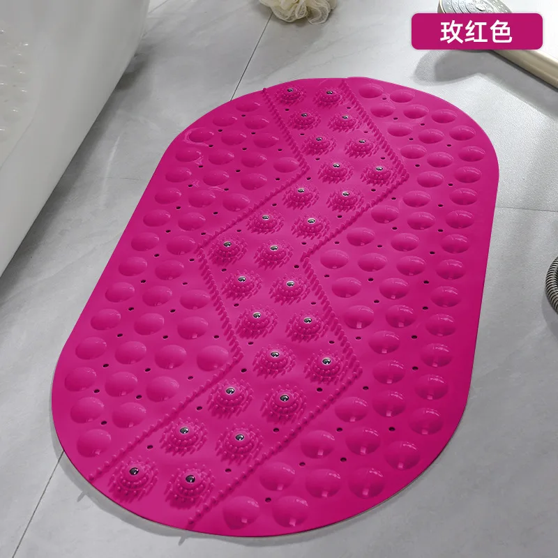 Non-slip Bath Mat Rectangle PVC Anti-skid Bathroom Mats Soft Massage Suction Cup Anti-Bacterial Shower Bath Mat Bathtub Carpet
Non-slip Bath Mat Rectangle PVC Anti-skid Bathroom Mats Soft Massage Suction Cup Anti-Bacterial Shower Bath Mat Bathtub Carpet