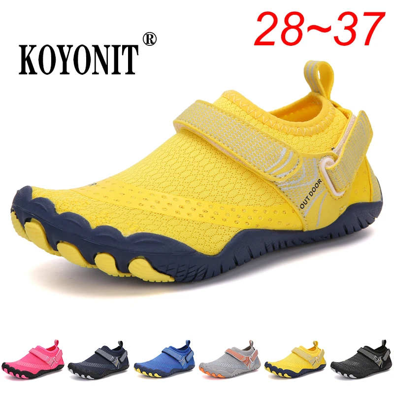 Children's Barefoot Aqua Outdoor Gym Boys Girls Sports Water Shoes Quick-Dry Beach Sneakers for Kids Swimming Wading Footwear
Children's Barefoot Aqua Outdoor Gym Boys Girls Sports Water Shoes Quick-Dry Beach Sneakers for Kids Swimming Wading Footwear