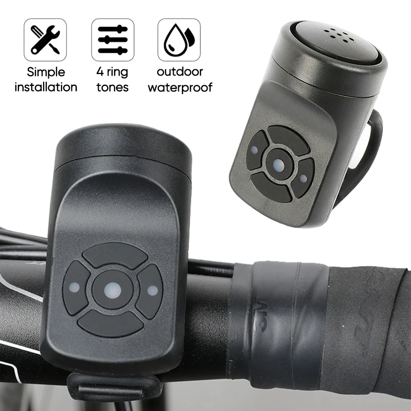 Bicycle Bell Electric Bike Horn USB Rechargeable Bicycle Horn Safety Sound Alarm Cycling Bell Ring Handlebar Bicycle Accessories
Bicycle Bell Electric Bike Horn USB Rechargeable Bicycle Horn Safety Sound Alarm Cycling Bell Ring Handlebar Bicycle Accessories