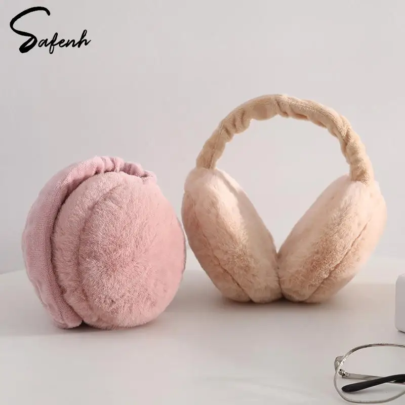 1Pc Cute Warm Fluffy Earmuffs Ear Covers Foldable Warmerses Ear Warm Faux Furry Ski Earmuffs Winter Women Men Solid Outdoor
1Pc Cute Warm Fluffy Earmuffs Ear Covers Foldable Warmerses Ear Warm Faux Furry Ski Earmuffs Winter Women Men Solid Outdoor