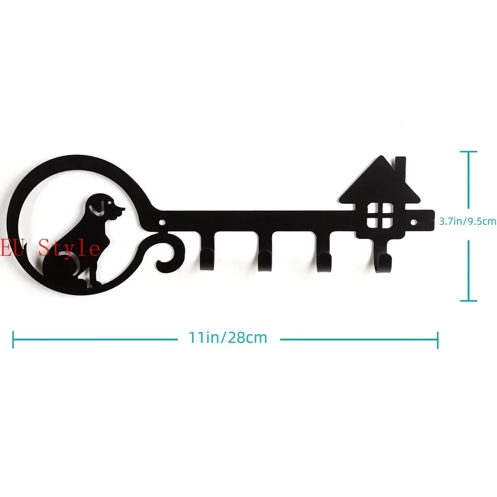 Dog Decorative Hooks Rack Metal Dogs Loves Key Storage Rack -13 Inch Wide Wall Mounted Key Holder Wall Coat Hanger Outdoor deco
Dog Decorative Hooks Rack Metal Dogs Loves Key Storage Rack -13 Inch Wide Wall Mounted Key Holder Wall Coat Hanger Outdoor deco