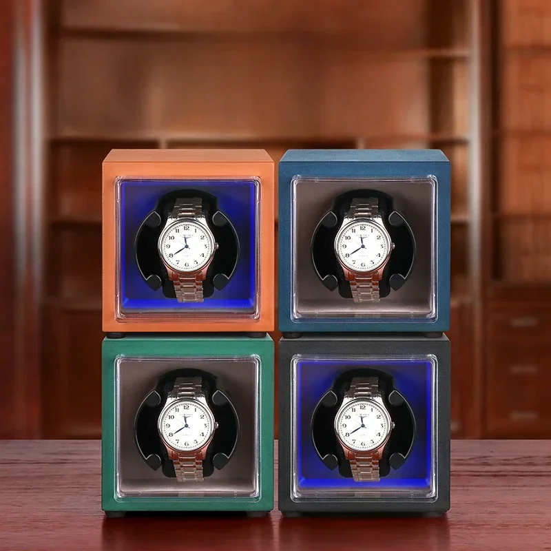 

Mechanical watch shaker, electric watch box, automatic chain up storage box, motor box, five colors available