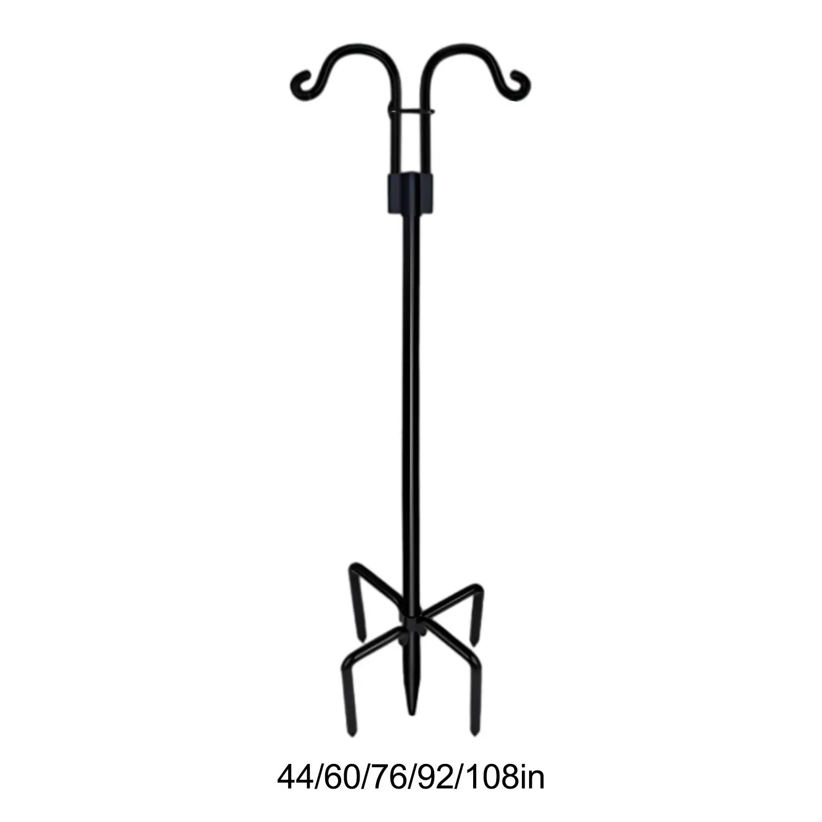 Double Shepherds Hooks for Outdoor Bird Feeder Pole Heavy Duty with 5 Base Prongs for Hanging Bird Feeder Stand Plant
Double Shepherds Hooks for Outdoor Bird Feeder Pole Heavy Duty with 5 Base Prongs for Hanging Bird Feeder Stand Plant