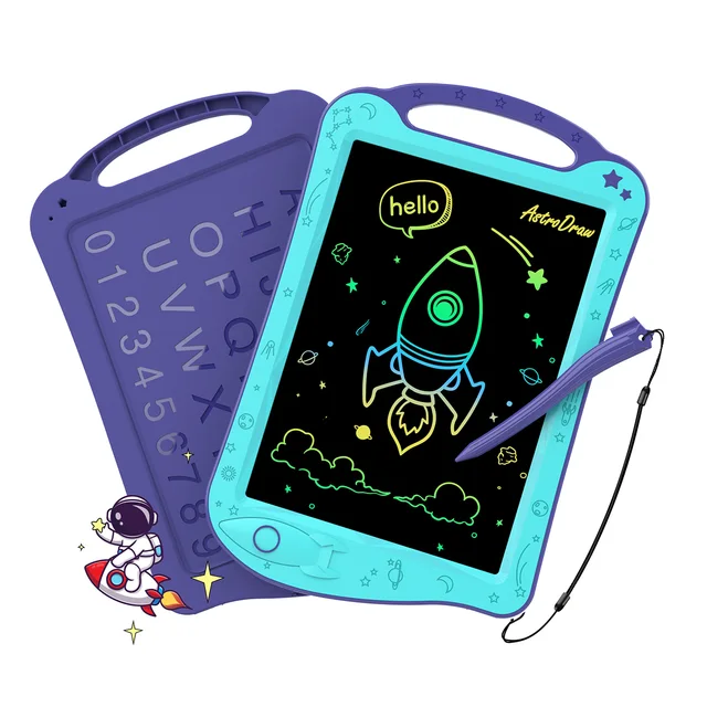 STRAPiazza-Tablette à dessin colorée pour enfants, activités de voyage, espace jouet, DrelyBoard, Sensoriel, Tout-petit, Cadeaux d'anniversaire, Mm, Sensoriel 1