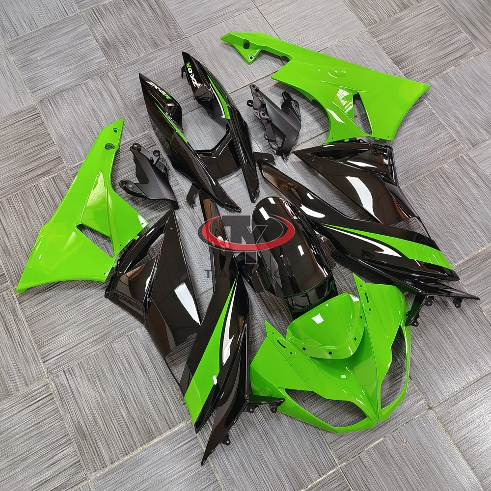 

Bright green black print For Ninja 636 ZX6R ZX 6R 2009-2010-2011-2012 Motorcycle Full Fairing Kit Injection Bodywork Cowling