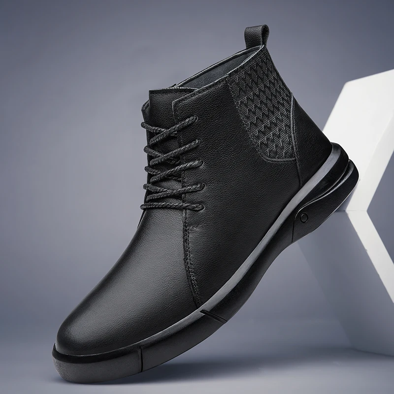 men ankle boots lace up Luxury Brand Winter Boots Chelsea Boots genuine Leather Men Ankle Boots Fashion Casual Snow Boots men
men ankle boots lace up Luxury Brand Winter Boots Chelsea Boots genuine Leather Men Ankle Boots Fashion Casual Snow Boots men