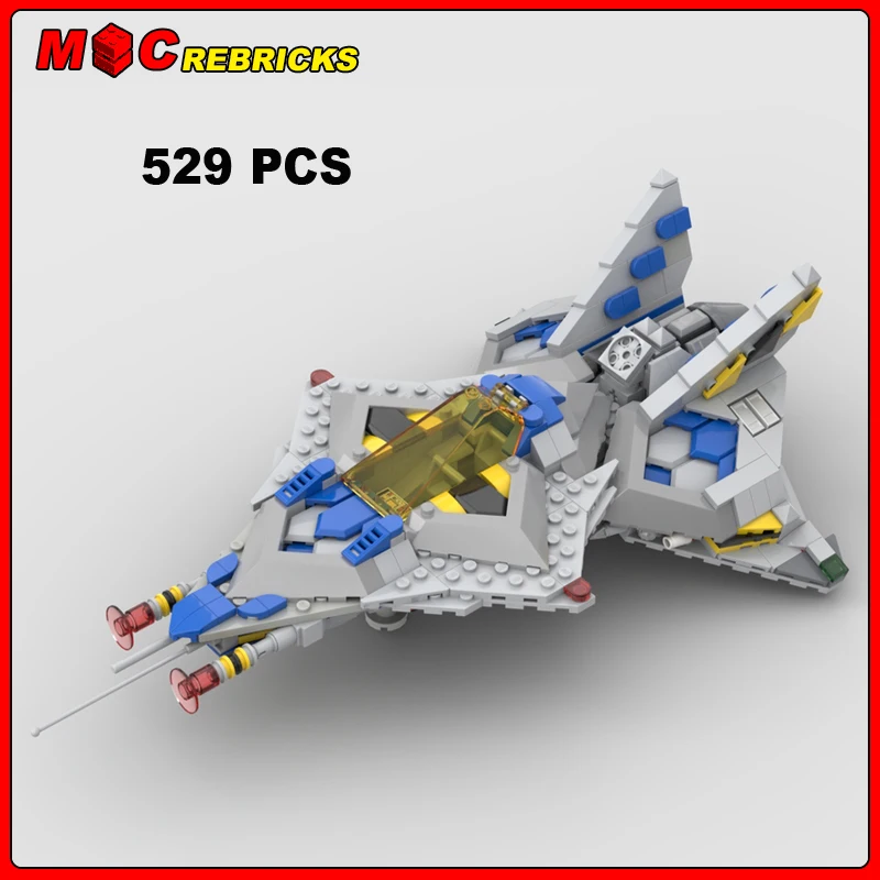 Конструктор MOC серии «космическая война», модель самолета CS, конструктор «сделай сам», строительные блоки для мальчиков, строительный подарок на Рождество
Конструктор MOC серии «космическая война», модель самолета CS, конструктор «сделай сам», строительные блоки для мальчиков, строительный подарок на Рождество