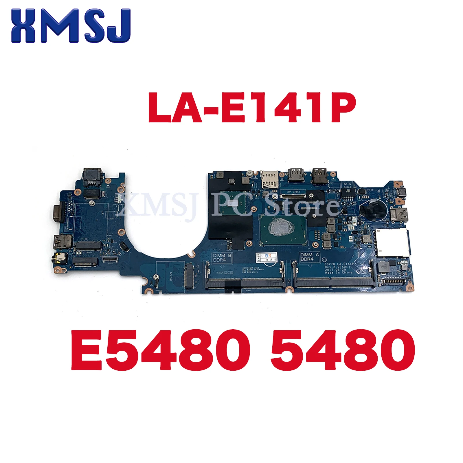 For Dell Latitude E5480 5480 Notebook Mainboard LA-E141P 0VD2G7 04TXJG 07W358 0DTY10 02WXD6 I5 I7 6/7th Gen Laptop Motherboard
For Dell Latitude E5480 5480 Notebook Mainboard LA-E141P 0VD2G7 04TXJG 07W358 0DTY10 02WXD6 I5 I7 6/7th Gen Laptop Motherboard