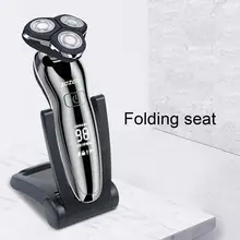 Shaver Electric Rechargeable ABS LCD Display Mustache Trimmer for Men 
Shaver Electric Rechargeable ABS LCD Display Mustache Trimmer for Men