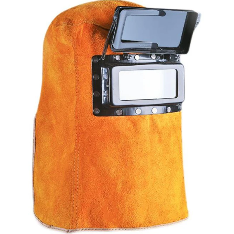 Hood Leather Welding Helmet Mask Solar Filter Lens Welder Security Protection Comfortable Hood Helmet
Hood Leather Welding Helmet Mask Solar Filter Lens Welder Security Protection Comfortable Hood Helmet