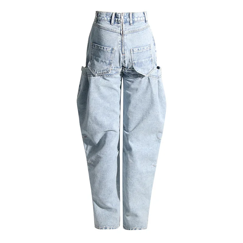 SuperAen Retro Style 2023 Autumn New Fashion Design Splicing High Waist Jeans Women Long Pants
SuperAen Retro Style 2023 Autumn New Fashion Design Splicing High Waist Jeans Women Long Pants