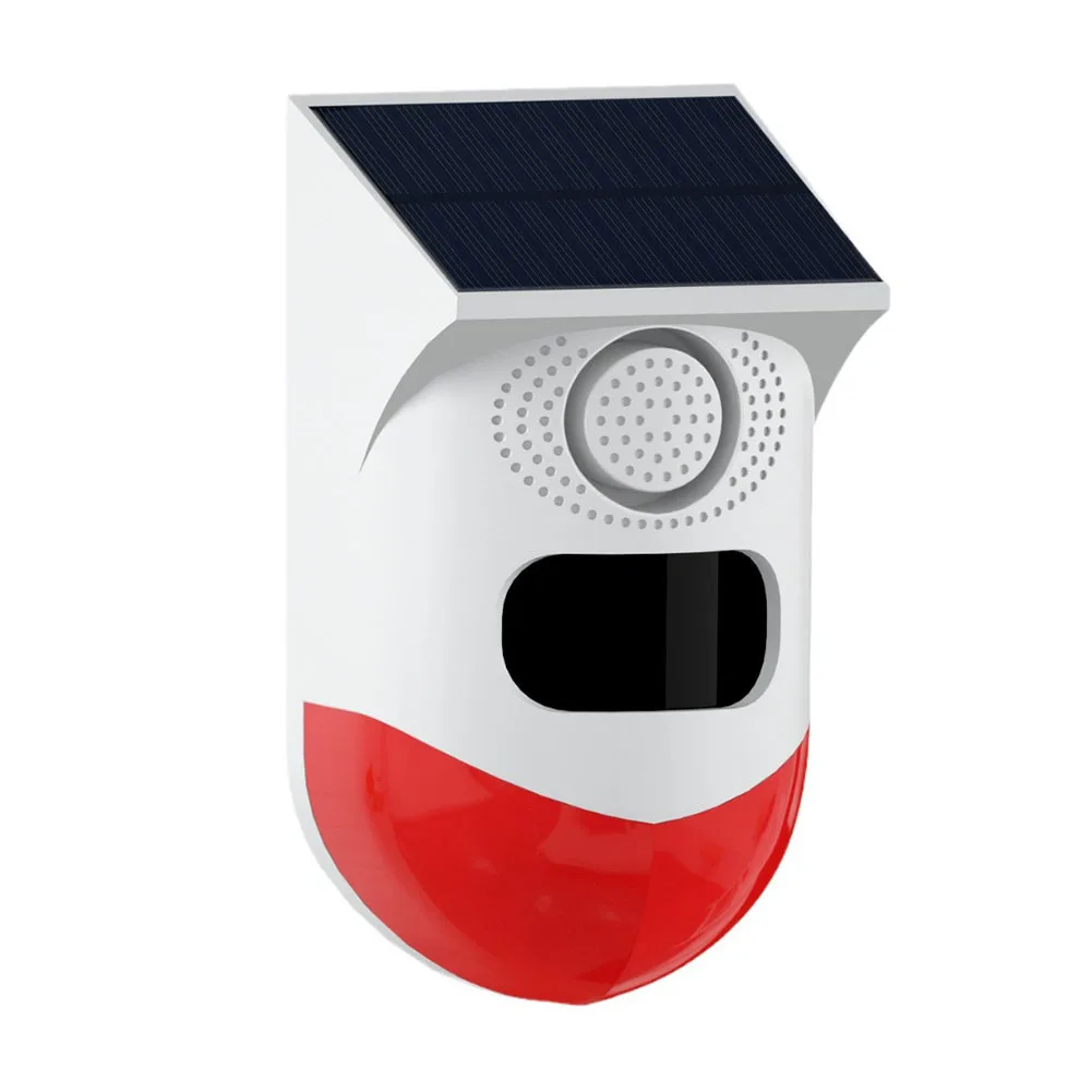 Outdoor Solar Alarm Waterproof PIR Infrared Strobe Sensor USB Charging Perfect for Dangerous Areas Simple Installation
Outdoor Solar Alarm Waterproof PIR Infrared Strobe Sensor USB Charging Perfect for Dangerous Areas Simple Installation