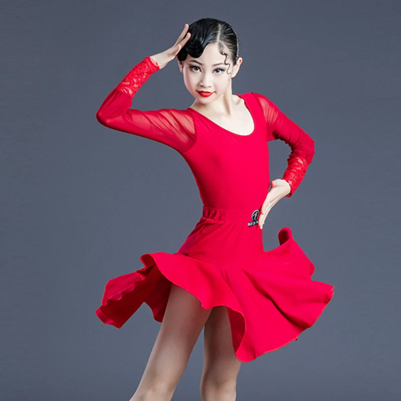 Latin Dance Clothes Girls 3 Colors ChaCha Competition Suit Bodysuit Skirt Samba Rumba Practice Clothes Modern Dancewear VDB7026
Latin Dance Clothes Girls 3 Colors ChaCha Competition Suit Bodysuit Skirt Samba Rumba Practice Clothes Modern Dancewear VDB7026