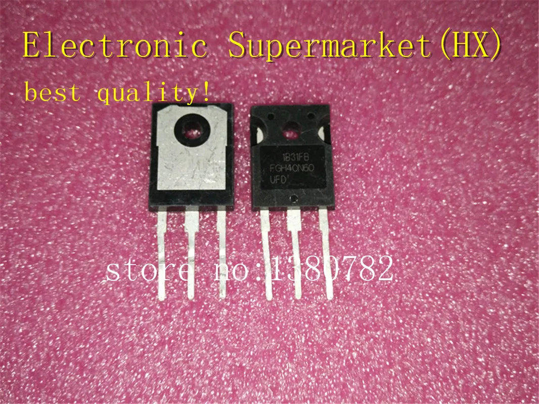New original special price spot 50pcs/lots FGH40N60UFD FGH40N60 IGBT TO-247 New original IC In stock!
New original special price spot 50pcs/lots FGH40N60UFD FGH40N60 IGBT TO-247 New original IC In stock!