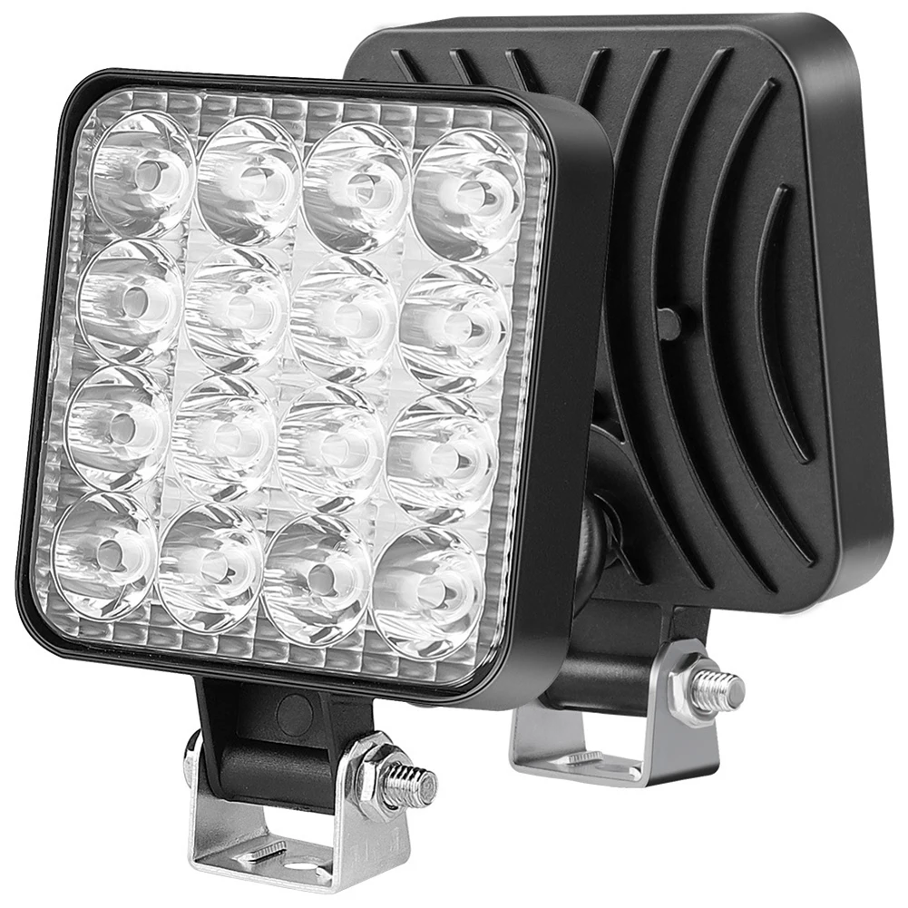 Dust Proof Working Light Spotlight Truck Off Road Tractor Waterproof 1200LM 12v 1PCS 48w 16LED High Intensity
Dust Proof Working Light Spotlight Truck Off Road Tractor Waterproof 1200LM 12v 1PCS 48w 16LED High Intensity